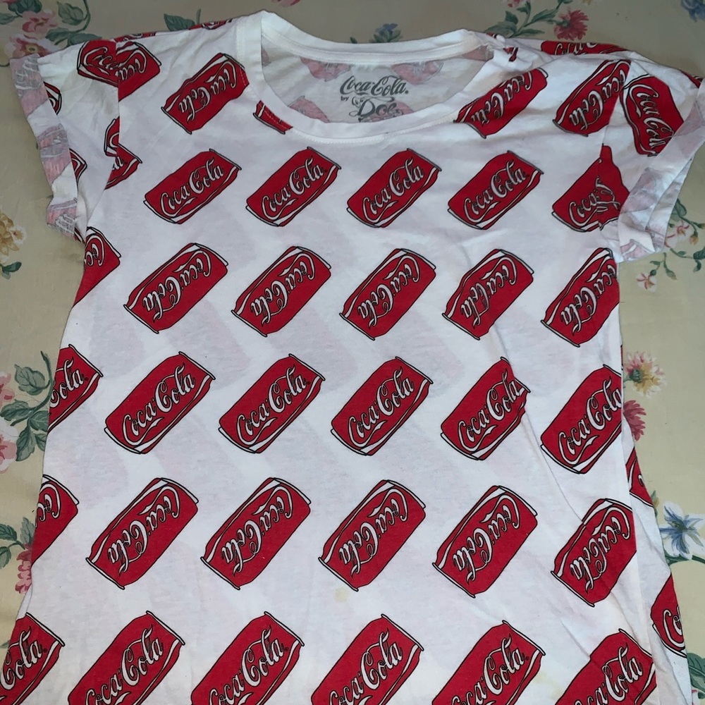 graphic design coca cola tee
